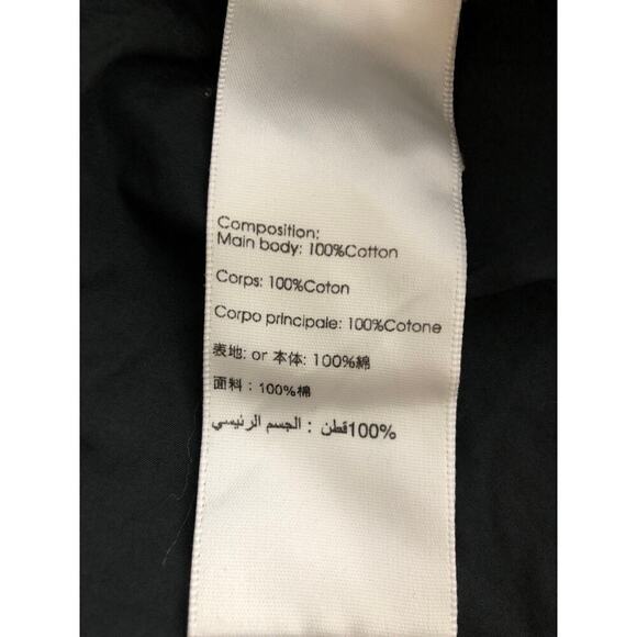 3.1 Phillip Lim Poplin Overlay Dress Boxy Topstitching Mini Black 6 - Picture 7 of 9